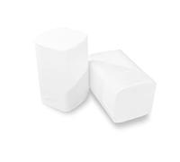 Semy Top Pack de 6000 feuillets de papier toilette double couche Blanc 21,6 x 16,5 cm