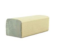 SemyTop Papier Essuie-Mains en ZZ-pliage, 1 couche, nature, 25 x 23 cm (5000 pcs)