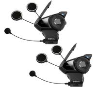 Sena Bluetooth Système de communication 30K pour moto – Haut-parleurs HD – Pack double