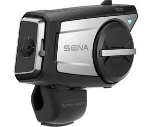 Sena 50C Sound by Harman Kardon Bluetooth Système de communication et caméra Single Pack, noir, Taille unique