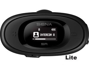 Sena 5R Lite, système de communication Noir Noir