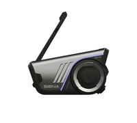 SENA 60S Evo Casque de Communication Bluetooth pour Moto avec Son par Bose, Mesh & Intercom Wave, Étanche IPX7, Kits de Fixation pour Deux Casques, Commande Vocale & Suppression du Bruit, Pack Double