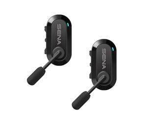 SENA BiKom 20 Système de Communication Mesh pour activités en Plein air, léger ne pesant Que 20 grammes (Noir, Pack Double)