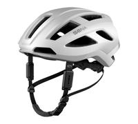 Sena C1 Casque vélo Intelligent avec intercom Bluetooth et connectivité Smartphone pour la Musique, Le GPS et Les appels téléphoniques (Blanc Mat, M)