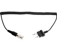 Sena - Câble de 2 voies de radio avec connecteur droit pour Midland et ICOM twin-pin connecteur - Taille - S