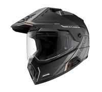Sena Casque de Moto Intelligent Outlander Dual Sport Bluetooth avec Son par Harman Kardon, et Communication intercom Mesh et Wave (Noir Mat, M)