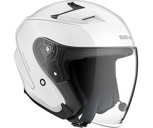 Sena Casque Jet avec Bluetooth Intégré (Blanc, Petit)