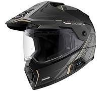 Sena Outlander, casque d aventure XXL Noir Mat Noir Mat