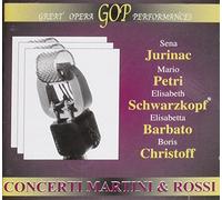 Sena Jurinac, Elisabeth Schwarzkopf - Concerti Martini & Rossi (1952/1953/1954)