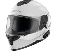 Sena OUTRIDE-GW00S - OUTRIDE, Casque Bluetooth, Intégral, Blanc brillant, Taille