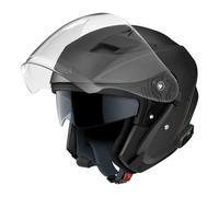 Sena Outstar S Casque à visière avec Bluetooth et intercom intégré & connectivité Smartphone (Noir, L)