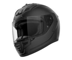 Sena Phantom Unplugged Casque de Moto Intégral de Qualité Supérieure avec Coque en Composite de Fibre de Verre, Prêt pour la Communication