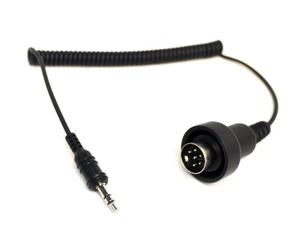 Sena Prise Jack Stéréo 3, 5mm Vers Câble DIN à 6 Broches pour Systèmes Audios BMW K1200LT