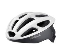 Sena R1 Casque de Vélo Connecté (Matte White, L)
