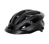 Sena R1 EVO Casque de Vélo Connecté, Matte Black, L