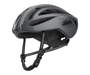 Sena R2 Evo Casque de vélo de Route (Matte Gray, S)