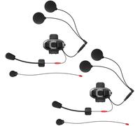 Sena SF4 Système de communication Bluetooth Double Pack, noir, Taille unique