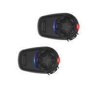Sena SMH5, Pack de jumeau de système de communication Bluetooth Noir Noir