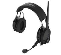 Sena Tufftalk, Coquilles antibruit à Serre-tête Casque Audio - Casques Audio (Coquilles antibruit à Serre-tête, Industrie, 28 DB, Binaural, Bandeau, Noir, sans Fil)