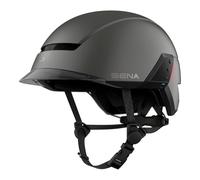 Sena U1 Casque Intelligent pour vélo électrique, Mesh 2.0 Intercom Unisex-Adult, Gris Mat, L