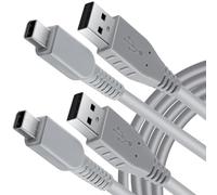 SENBOMA Lot de 2 câbles de charge 3DS - 1,5 m OEM Original Cordon de charge de rechange pour New 3DS XL New 3DS 3DS XL New 2DS XL New 2DS 2DS DSi DSi XL New 2DS 2DS DSi DSi XL (emballage en vrac) (2)