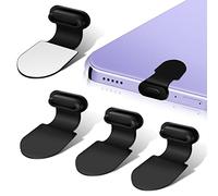 Senbos Lot de 4 bouchons anti-poussière USB de type C compatibles avec Samsung Galaxy S20 FE S21 S22 Ultra OnePlus 7 8 9 Pro
