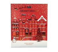 Sence Calendrier de l'Avent visage et corps 24 pièces Crème de jour, masque, brume, gommage, shampooing, spray d'ambiance, savon, lotion pour le corps, masque capillaire au beurre