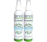 Sencia - Spray assainissant aux 35 huiles essentielles 100% pures et naturelles Elimine les bactéries, virus acariens 200ml 2x200 ml