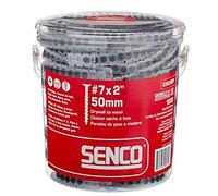 Senco – Vis collées DuraSpin 07A200P n°7 2 pouces pour plaque de plâtre vers bois – boîte 1 000