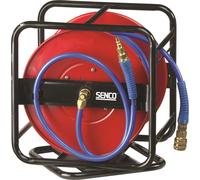 Enrouleur tuyau d'air avec raccords SENCO 4000730 30 mètres pivotant à 360°