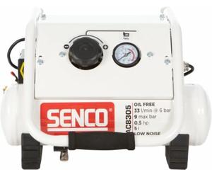Senco AC8305 - Compresseur D'air Silencieux - 350W - 9 Bar - 5L - 33L/m