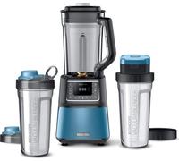 SENCOR 7873VT SBU 7872BL, Automatischer Vakuum-Super-Mixer, 1500 Watt, Smoothie, 8 Titan-Klingen, 7 Programme, Blau, Kunststoff