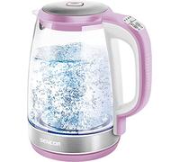 SENCOR Bouilloire Électrique à Température Variable avec Lumiere LED Interne, 2,0 L Capacité, 2200W, Rose