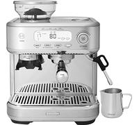 SENCOR Machine Expresso, Mousseur à lait, Broyeur Café à Grain, Ecran LCD, Caftière Espresso, Cappuccino, Expresso avec Broyeur Barista Express, Excellence plus, Réservoir Eau et Café Grande Capacité