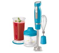 SENCOR Mixeur Plongeant avec 6 Lames en Titane/Ice Crash, Turquoise SENCOR