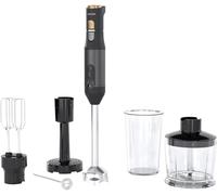 Mixeur plongeant 6 en 1 - SENCOR - SHB 6442BK - 1200 W - Technologie TITANIUM QuadBlade - Noir