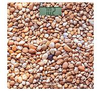 Sencor Pèse-personne en verre jusqu'à 150 kg Choix des unités (Kg/Lb) Pierre - Motif