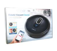 SENCOR Aspirateur Robot Laveur avec 6 Modes de Nettoyage, Robot Aspirateur Laveur WiFi avec Application, Système de Cartographie Active, Planification Intelligente, Anti Chutes et Obstacles, 120min