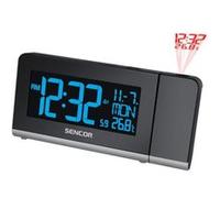 Sencor Sdc 8200 Réveil De Projection Température De L'intérieur Température Heure De L'alarme Réveil Radio Radio Dcf 256 Couleurs Variables