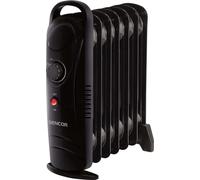 Sencor Sencor SOH 2107BK - Radiateur électrique à eau - Thermostat adaptable - 7 éléments chauffants - Noir