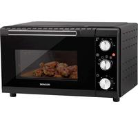 SENCOR SEO 2000BK Four électrique, volume 20 litres, puissance : 1 350-1 650 W, réglage progressif de la température dans la plage 70-230 °C, minuterie 120 minutes