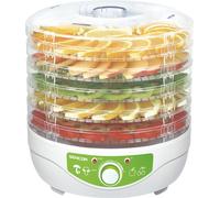 SENCOR SFD 790WH Sécheur d'aliments, contrôle de la température 35-80 °C, 5 tamis de séchage, diamètre du tamis de séchage 23 cm, hauteur utile du sol 1,3 cm, puissance 250 W