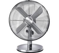 SENCOR SFE 3040SL Ventilateur de table - 30 cm, 3 vitesses, oscillation, argenté