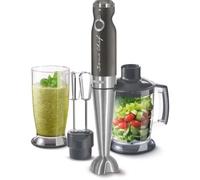 Sencor Mixeur plongeant SHB 5608BK-EUE3 4 en 1 1200 W Technologie TITANIUM QuadBlade Noir