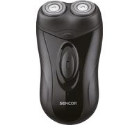 SENCOR SMS 2001BK Rasoir, 2 têtes de rasage pivotantes indépendamment l'une de l'autre avec possibilité d'échange par l'utilisateur, indicateur de charge LED, durée d'utilisation 45 minutes