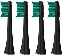 SENCOR SOX 004BK Têtes de rechange, Compatible avec les brosses à dents SENCOR SOC 1x, SOC 2x et SOC 3x, 4 pièces dans 1 emballage, Noir