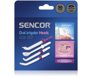 Sencor SOX 007 têtes de remplacement pour jets dentaires For SOI 22x 4 pcs