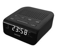 Sencor SRC 136 B - Radio-réveil - noir Noir G