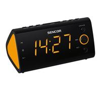 Sencor SRC 170 OU radio-réveil (tuner PLL FM, 3 cm (1,2 pouces) écran LED) orange,