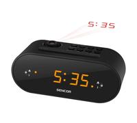 Sencor SRC 3100 B Radio portable Horloge Numérique Noir